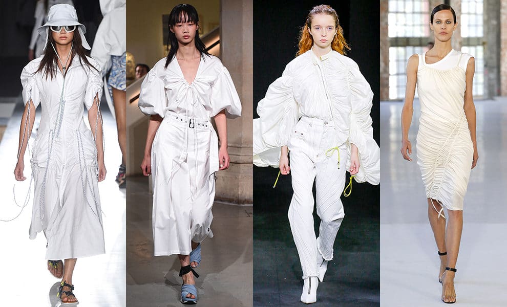 Sportmax, Eudon Choi, Mugler, Atlein весна-лето 2019