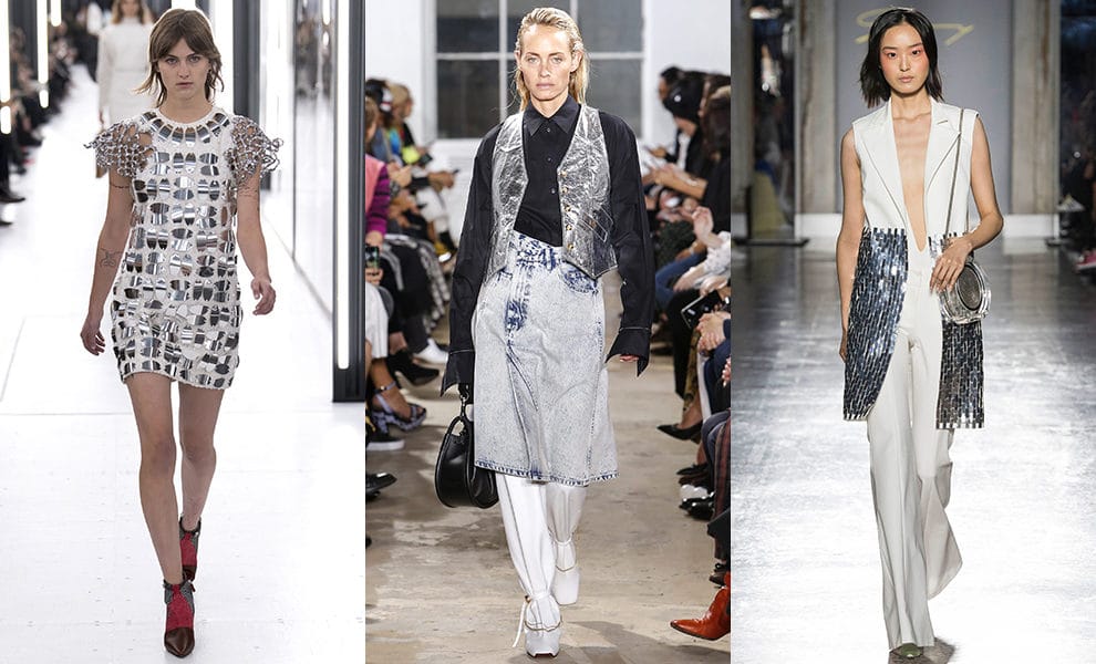 Louis Vuitton, Proenza Schouler, Genny весна-лето 2019