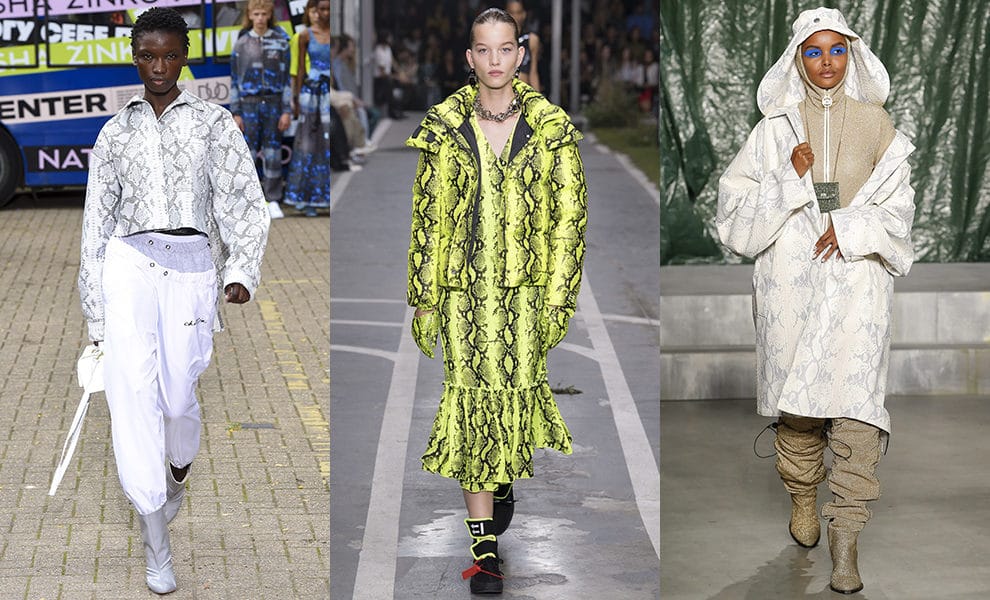 Natasha Zinko, Off-White, GCDS весна-лето 2019