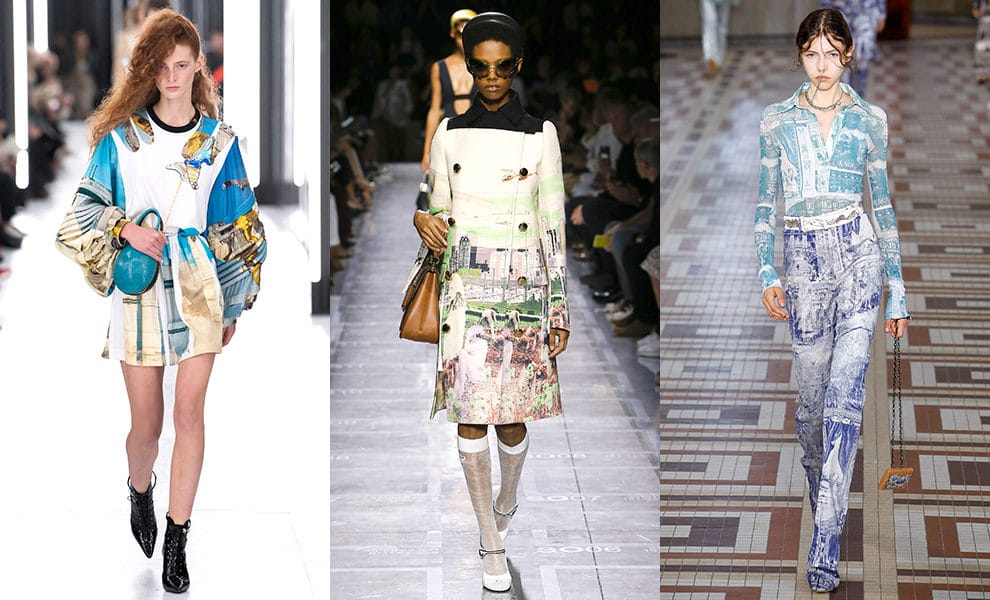Louis Vuitton, Prada, Acne Studios весна-лето 2019
