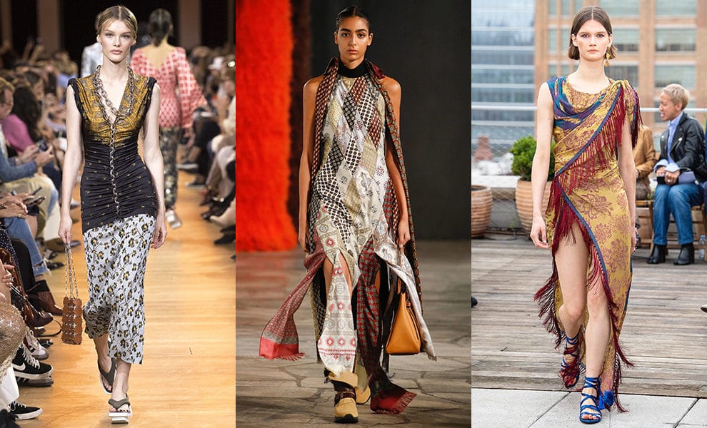 Paco Rabanne, Loewe, Oscar de la Renta весна-лето 2019