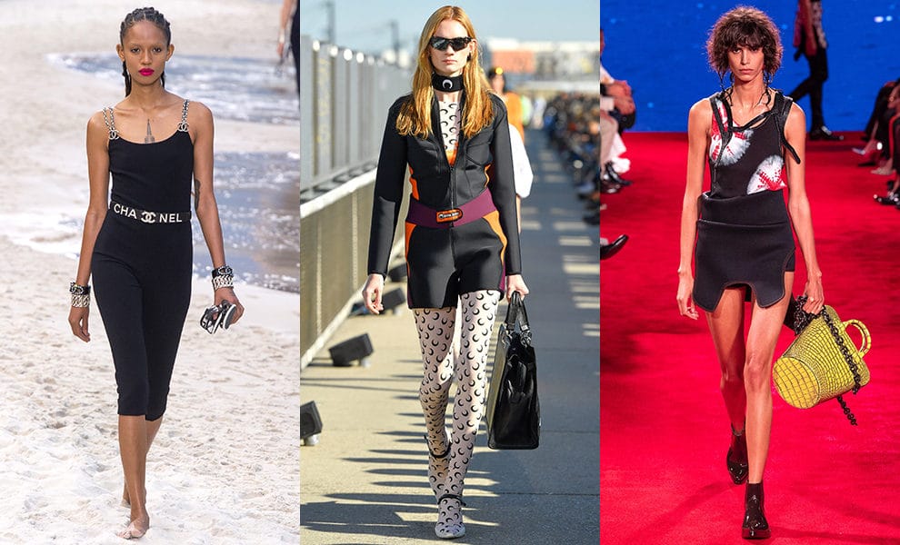 Chanel, Marine Serre, Calvin Klein 205W39NYC весна-лето 2019