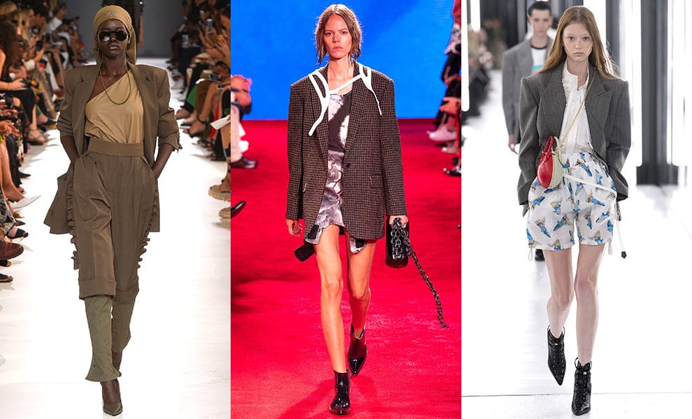 Max Mara, Calvin Klein 205W39NYC, Louis Vuitton весна-лето 2019