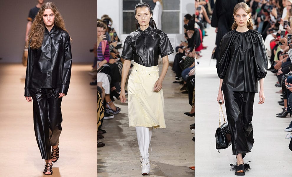 Salvatore Ferragamo, Proenza Schouler, Valentino весна-лето 2019