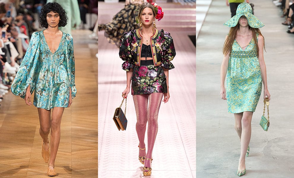 Paco Rabanne, Louis Vuitton, Badgley Mischka весна-лето 2019