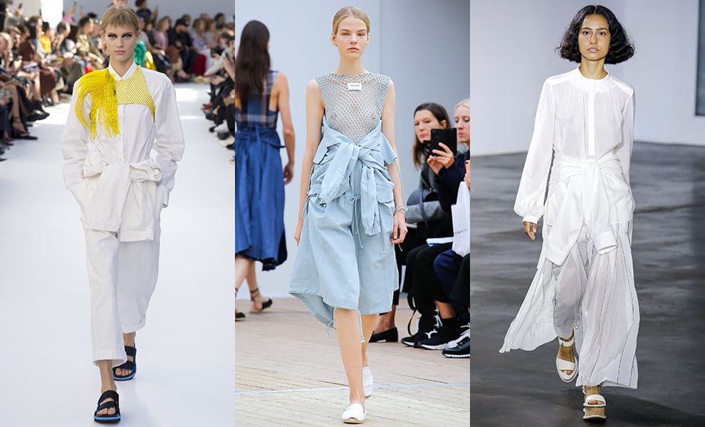 Dries Van Noten, Beautiful People, Gabriela Hearst весна-лето 2019