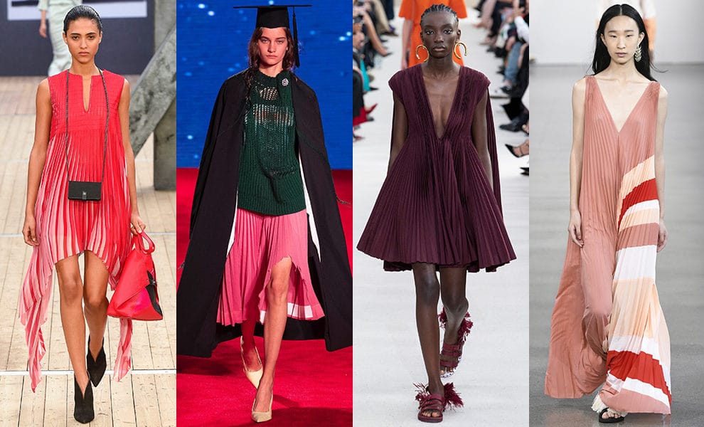 Akris, Calvin Klein 205W39NYC, Valentino, Tome весна-лето 2019