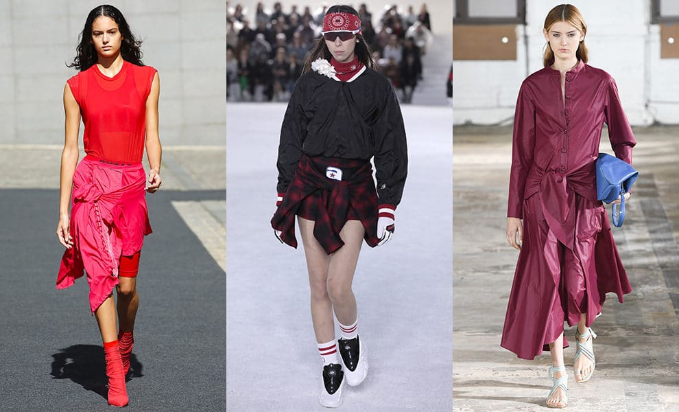 Unravel, Alexander Wang, Tibi весна-лето 2019