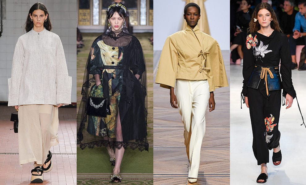 Jil Sander, Simone Rocha, Valentin Yudashkin, Etro весна-лето 2019